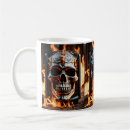 Search for flame design mugs Skull