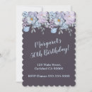 Search for plum birthday invitations Calligraphy