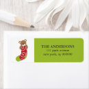 Search for funny christmas return address labels Cute