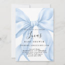 Search for trendy baby boy shower invitations Baby blue white green