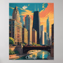 Search for chicago skyline posters Illinois