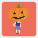 Search for pumpkin head stickers Spooky
