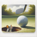 Search for funny golf mouse mats Green