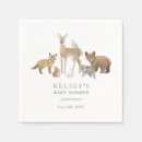 Search for woodland baby shower napkins Gender neutral