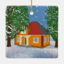 Search for snowy christmas tree decorations Chic