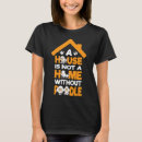Search for dog walker tshirts Poodle