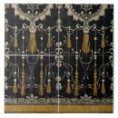 Search for gold wall tiles Black