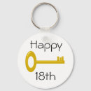 Search for 18th birthday key rings Happy