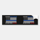 Search for white line bumper stickers Support police