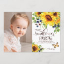 Search for sunflower photo invitations Bohemian