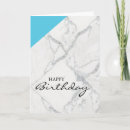 Search for marble birthday cards Chic
