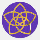 Search for violet flower stickers Mandala