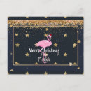 Search for merry christmas from florida postcards Santa flamingo
