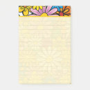 Search for funky post it notes Floral