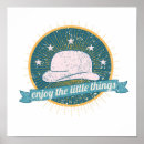 Search for little things posters Motivational