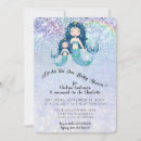 Search for blue mermaid invitations Girly