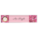 Search for clock name plates Desk