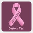 Search for breast cancer ribbon stickers Support