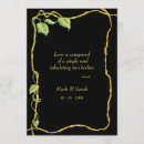 Search for noir invitations Floral