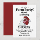 Search for funny chickens invitations Bird