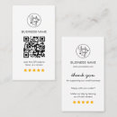 Search for thank you business cards Minimal