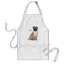 Search for happy dog aprons Pug