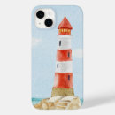 Search for red lighthouse iphone cases Watercolor
