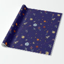 Search for moon wrapping paper Ufo