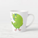 Search for green parakeet mugs Budgerigar