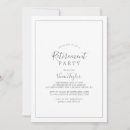 Search for modern farewell party invitations Rustic retirement party