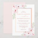Search for pink and gold wedding invitations Classic