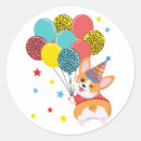 Search for funny corgi stickers Birthday