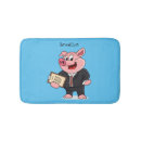 Search for pig bath mats Funny