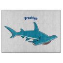 Search for shark chopping boards Illustration