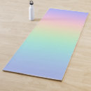 Search for pastel rainbow yoga mats Ombre