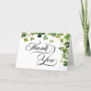 Search for shamrock thank you cards Clover