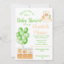 Search for baby arrival party invitations Blue