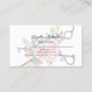 Search for hairstylist business cards Beautician