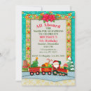 Search for train christmas invitations Kids