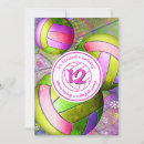 Search for volleyball party invitations Sporty