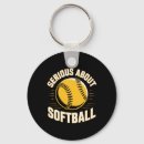 Search for funny softball key rings Pitcher