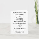 Search for secretary appreciation cards Employee