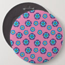 Search for blue floral pattern badges Girly