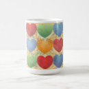 Search for heart background mugs Design