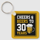 Search for 30 birthday key rings 30 years old