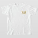 Search for butterfly kids tshirts Gold