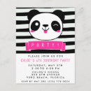 Search for pink and black girls birthday invitations Daughter