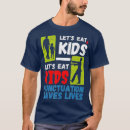Search for punctuation saves lives tshirts Dinosaur