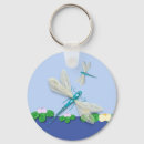 Search for blue water key rings Dragonfly