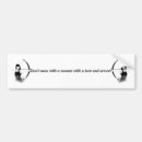 Search for archery bumper stickers Bow